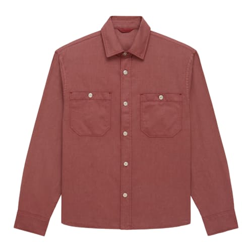 laydown image of Utility Overshirt
