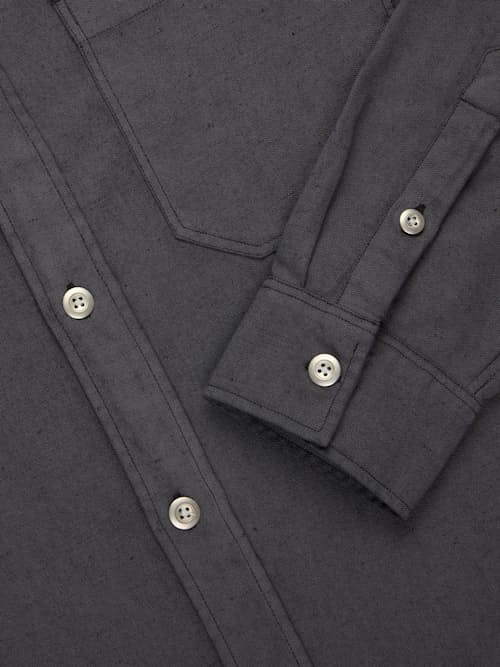 laydown detail image of Utility Overshirt
