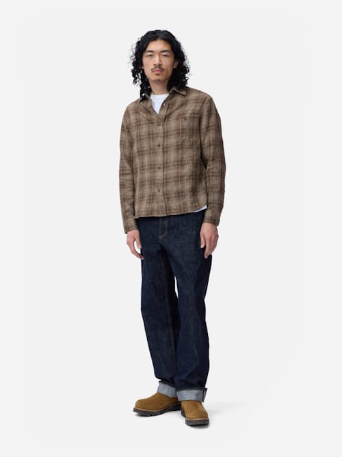 on model image of Utility Shirt