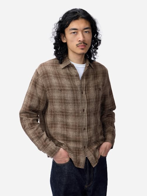 on model image of Utility Shirt