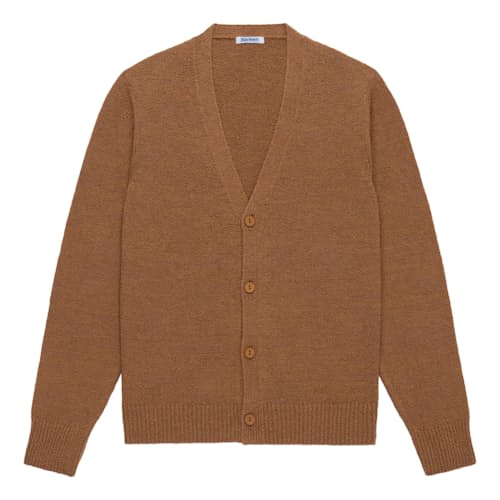 laydown image of Classic Boucle Cardigan