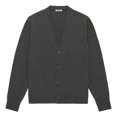 laydown image of Classic Boucle Cardigan