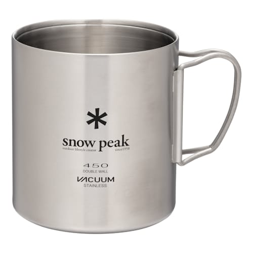 laydown image of Stainless Double Wall Mug 450