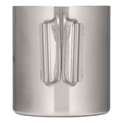 laydown image of Stainless Double Wall Mug 450