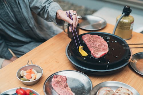 lifestyle image of Titanium Chopsticks