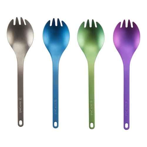 laydown image of Titanium Spork