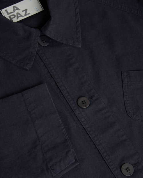 laydown detail image of Mantero Cotton Ripstop Jacket
