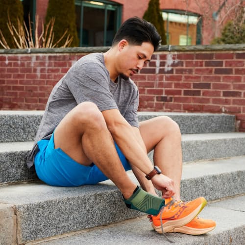 lifestyle image of Run Socks