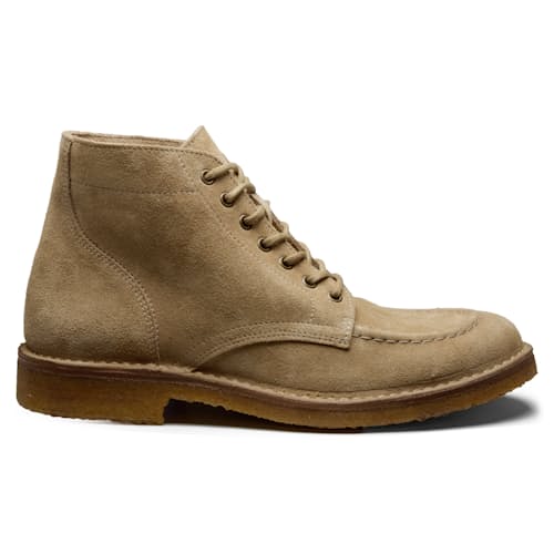 laydown image of Nuovoflex Lace Up Boot