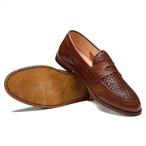 laydown image of Dartflex Woven Loafer