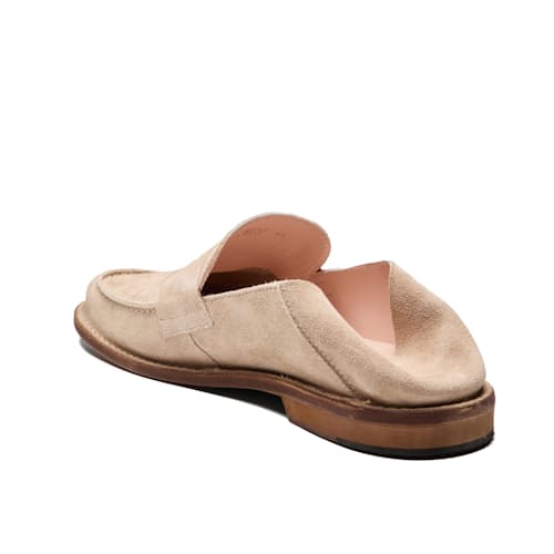 laydown image of Waveflex Goat Leather Loafer