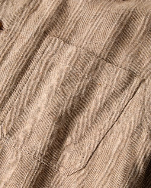 laydown detail image of Herringbone Studio Jacket