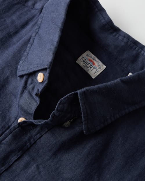 laydown detail image of Laguna Linen Shirt