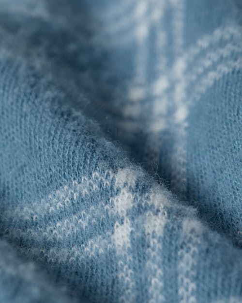 laydown detail image of Legend Sweater Flannel Shirt