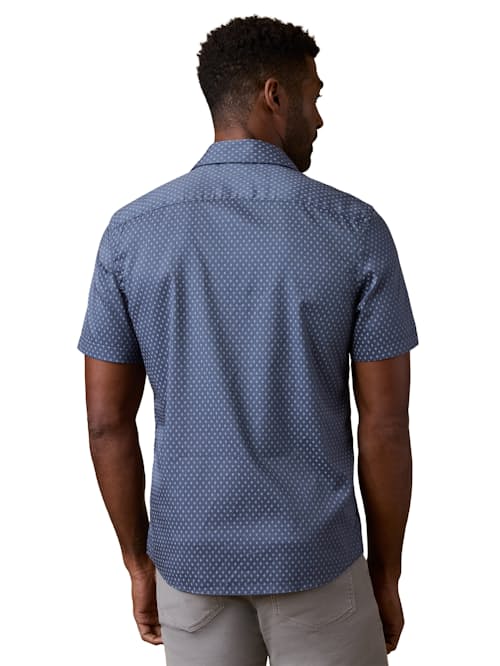on model image of Movement Short Sleeve Shirt