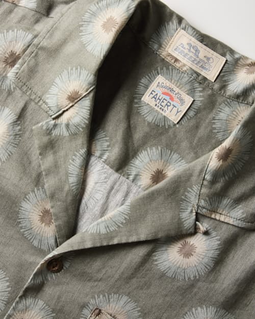 laydown detail image of Breeze Camp Shirt