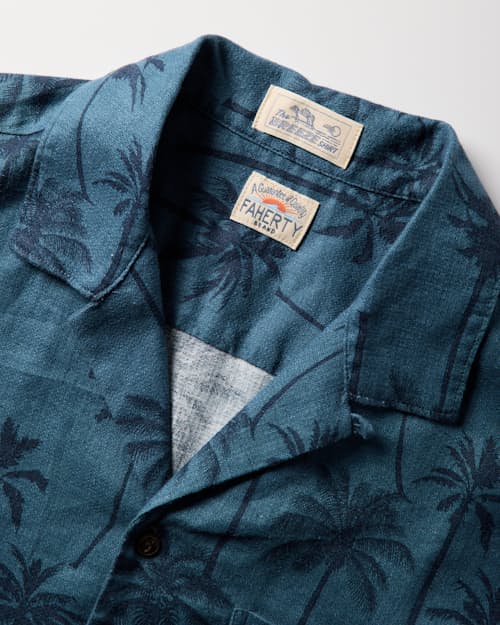 laydown detail image of Breeze Camp Shirt