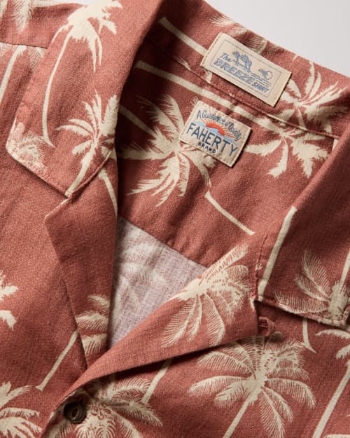 laydown detail image of Breeze Camp Shirt