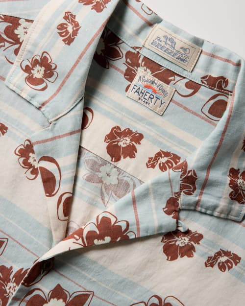 laydown detail image of Breeze Camp Shirt