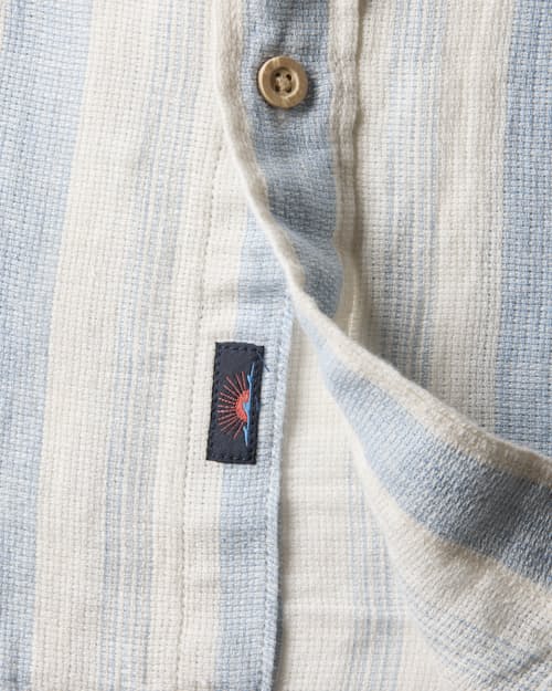 laydown detail image of Palma Linen Short Sleeve Shirt