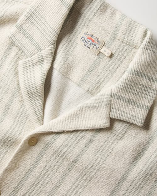 laydown detail image of Short Sleeve Oasis Camp Shirt