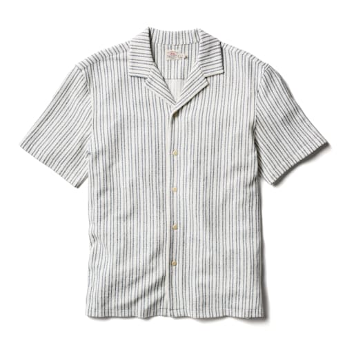 laydown image of Short Sleeve Oasis Camp Shirt