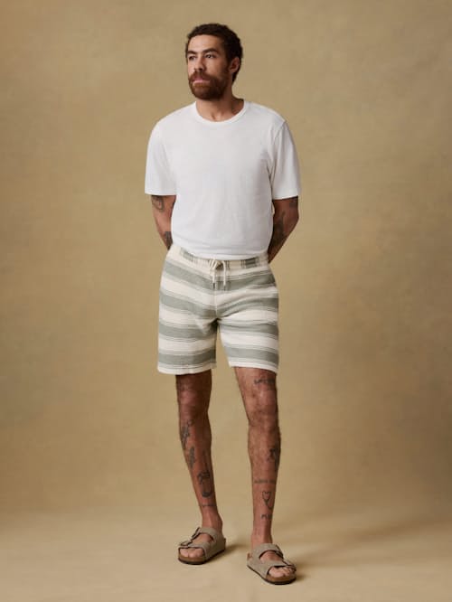 on model image of Whitewater Sweatshort