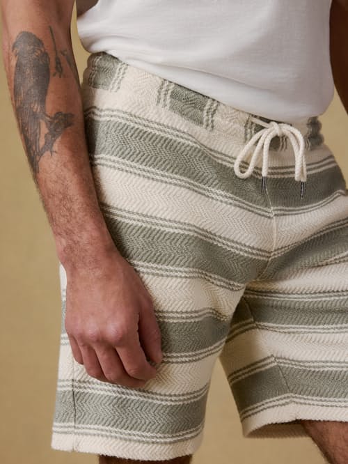 on model image of Whitewater Sweatshort
