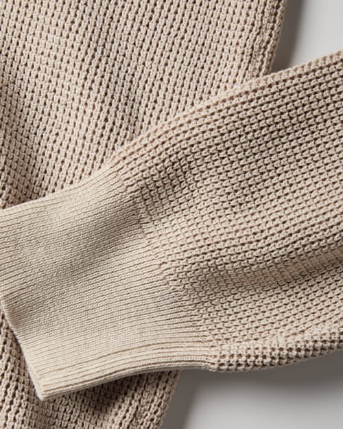 laydown detail image of Sunwashed Sweater Polo
