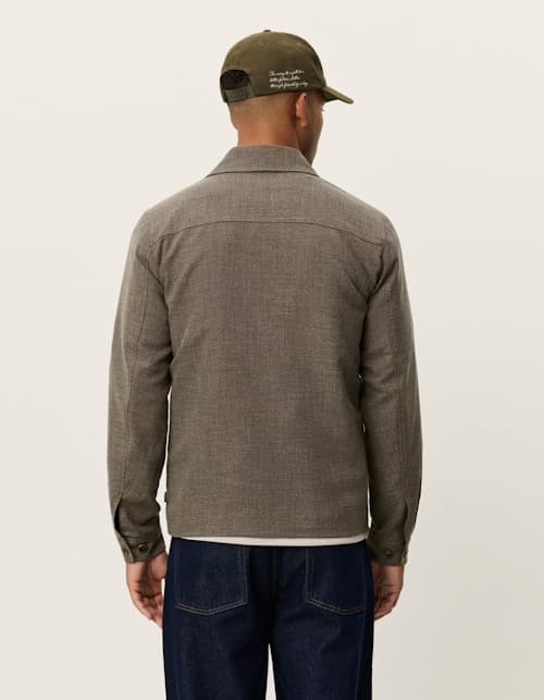 on model image of Marseille Melange Jacket