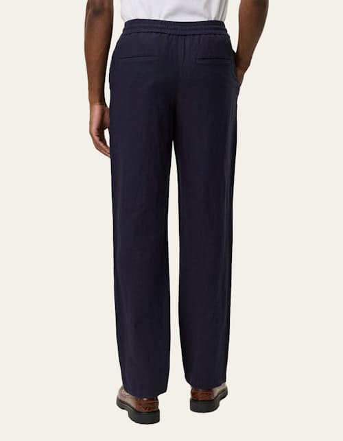 on model image of Patrick Linen Pants