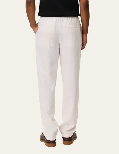 on model image of Patrick Linen Pants