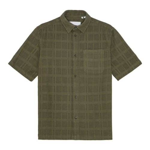 laydown image of Charlie Short Sleeve Shirt