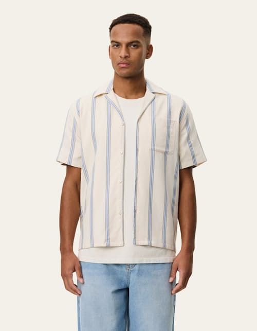 on model image of Lawson Short Sleeve Shirt