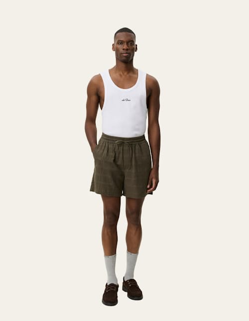 on model image of Charlie Shorts