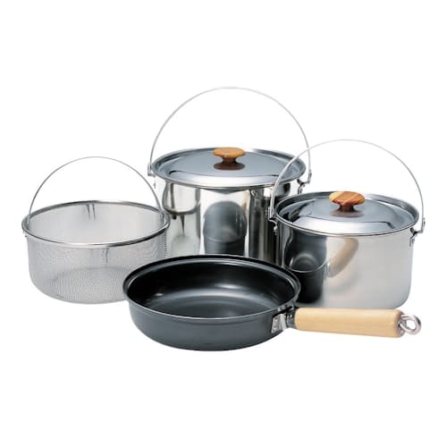 laydown image of Field Cooker - Pro 1 Set