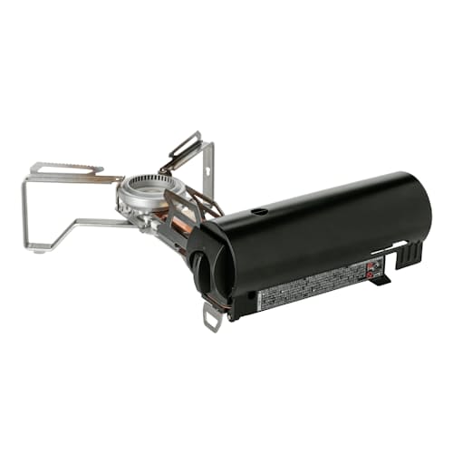 laydown image of Home & Camp Burner Black