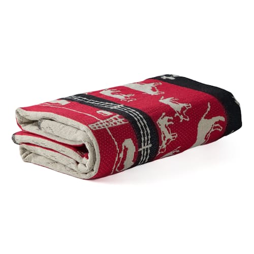 laydown image of Cowboy Dreams Throw