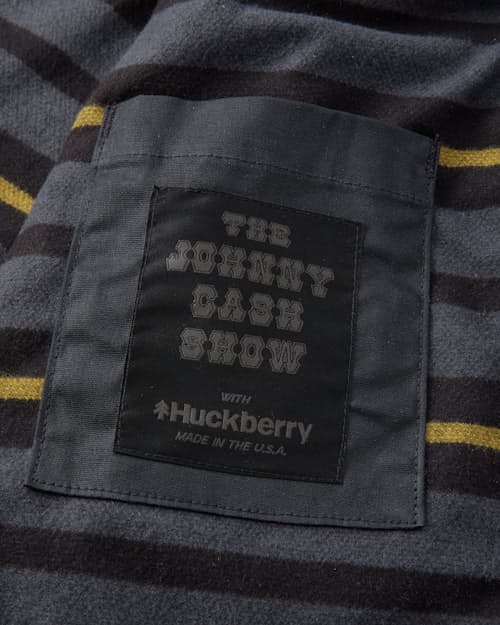 laydown detail image of Cash Flannel-Lined Waxed Trucker