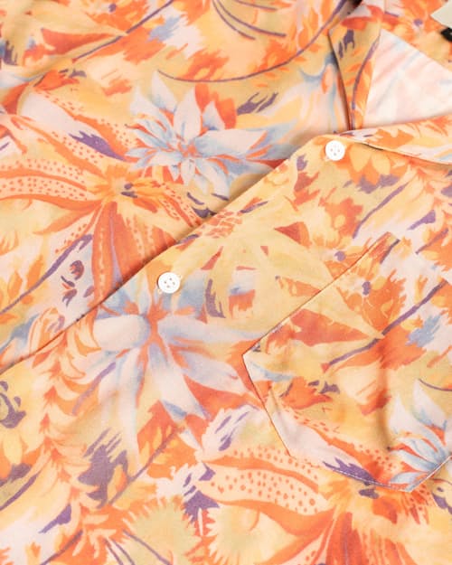 laydown detail image of Beach Camp Collar Short Sleeve Shirt