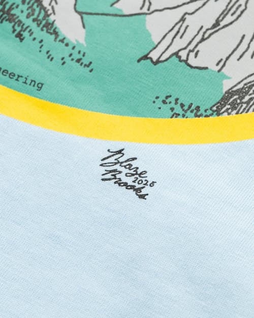 laydown detail image of Mountaineer Graphic T-Shirt