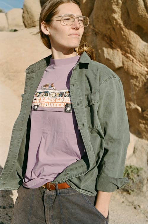 laydown detail image of Mountaineer Graphic T-Shirt