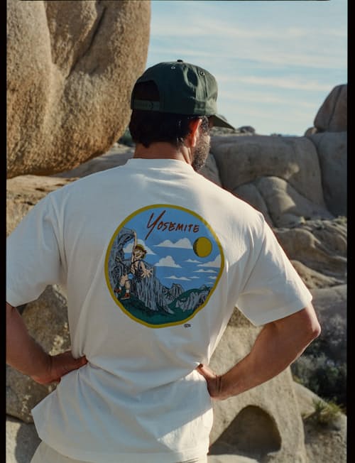 laydown detail image of Mountaineer Graphic T-Shirt
