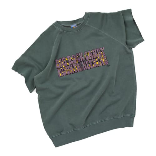 laydown image of Boulder Logo Chop Top
