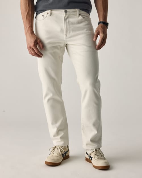 lifestyle image of Stretch Selvedge Denim - HB Slim