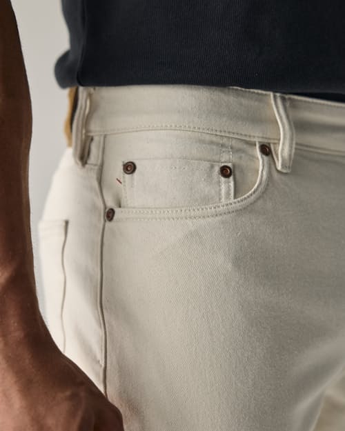 lifestyle image of Stretch Selvedge Denim - HB Slim