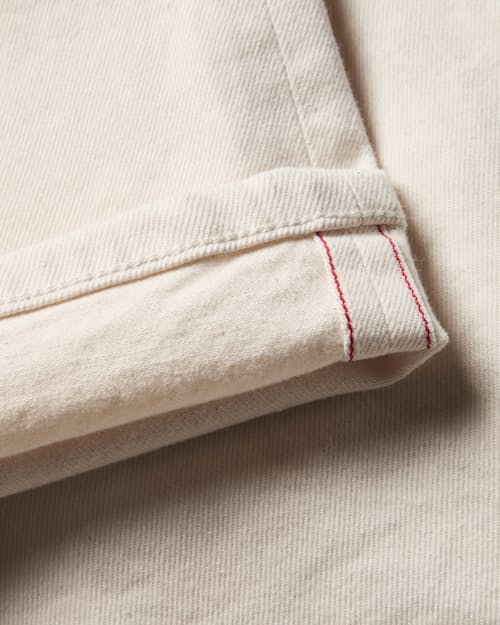 laydown detail image of Stretch Selvedge Denim - HB Slim