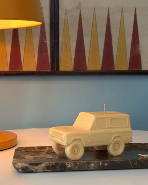 lifestyle image of Off-Roader Candle