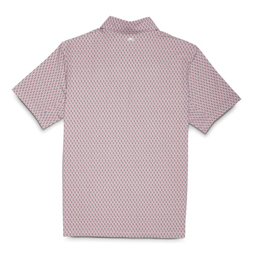 laydown image of Taylor Recycled RG Monogram Polo