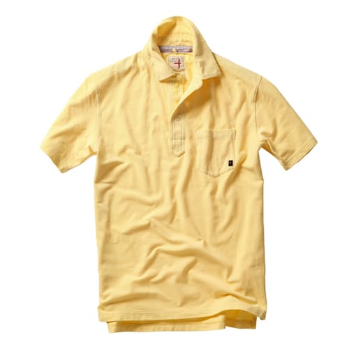 laydown image of Pique Slot Polo